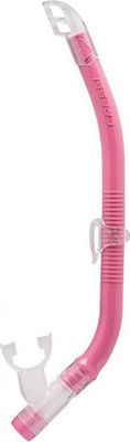 CressiSub Top Snorkel Pink with Silicone Mouthpiece