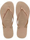 Slim Women's Flip Flops Rose Gold