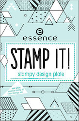 Essence Stamp It! Stampy Design Plate Briefmarken für Nägel