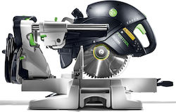 Festool KS 120 REB GB Electric Miter Saw Sliding with 1600W Power & Laser Cutting Guide