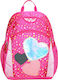 KalGav X-Bag School Bag Backpack Kindergarten in Fuchsia color 13lt