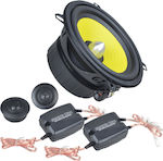 Ground Zero Car Speaker Set Separate 5.25" with 130W RMS (2 Way)