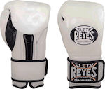 Cleto Reyes Cleto Reyes Hook and Loop Boxing Competition Gloves White White