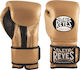 Cleto Reyes Cleto Reyes Hook and Loop Leather Boxing Competition Gloves Gold Gold