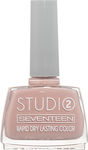 Seventeen Studio Rapid Dry Lasting Color Gloss Βερνίκι Νυχιών Quick Dry Μπεζ 100 12ml
