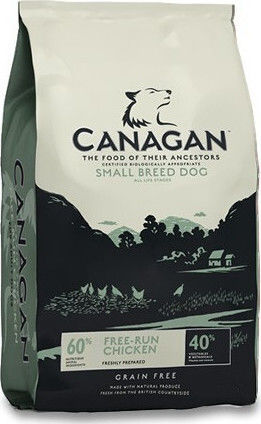 Canagan Free Run Chicken 6кг Суха Храна без Зърнени храни за Възрастни Кучета от Малки Породи с Пилешко