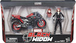 Marvel Legends Black Widow with Motorcycle for 4+ years 15cm