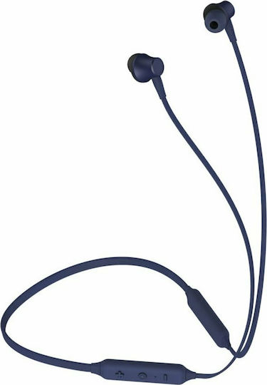 Air In-ear Bluetooth Handsfree Ακουστικά Μπλε