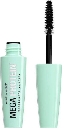 Wet n Wild Mega Protein Waterproof Mascara für Band Very Black 6ml