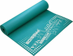 Lifefit SlimFit Exercise Mat Yoga Turquoise 173x61x0.6cm Lifefit SlimFit Exercise Mat Yoga Turquoise 173x61x0.6cm