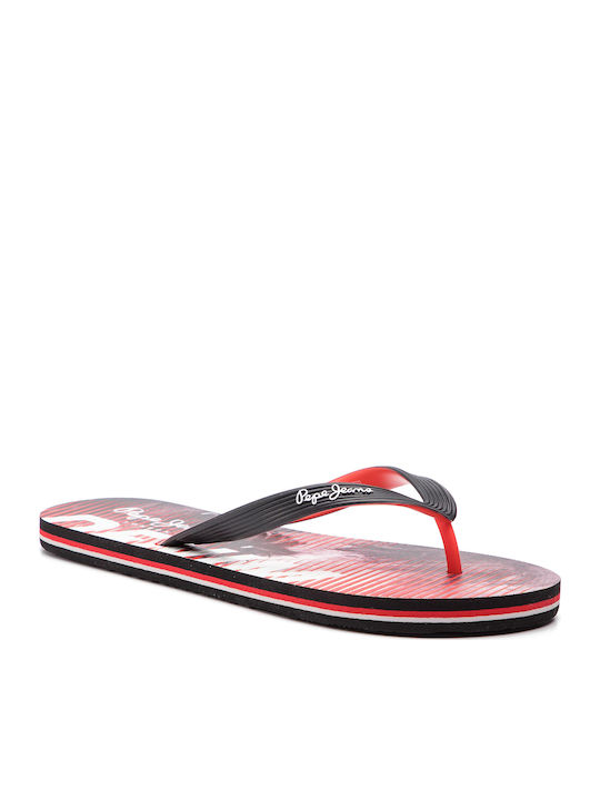 Pepe Jeans Hawi Lume Men's Flip Flops Black