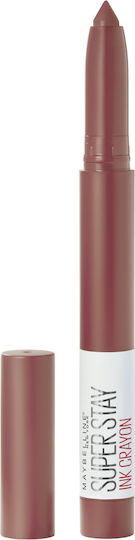 Maybelline Superstay Ink Crayon Long Lasting Pencil Lipstick Matte 20 Enjoy View 1.5gr