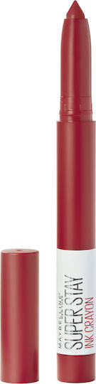 Maybelline Superstay Ink Crayon Long Lasting Pencil Lipstick Matte 45 Hustle in Heels 1.5gr