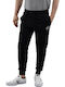 Herren-Sweatpants mit Gummizug Schwarz