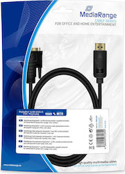 MediaRange Cable DVI-D male - DisplayPort male 2m (MRCS199)