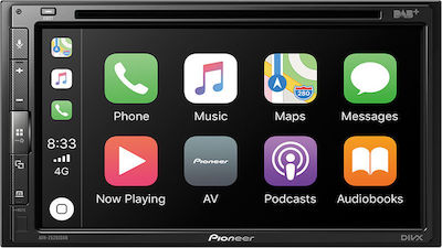 Pioneer Car Audio System 2DIN (Bluetooth/USB/AUX/Apple-Carplay/Android-Auto/CD) with Touch Screen 6.8" 1025870