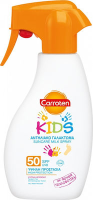 Carroten Kids Impermeabil Copii Crema de Soare Spray pentru Față & Corp SPF50 300ml