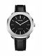D1 Milano Super Slim Men's Watch 36mm Battery with Black Leather Strap