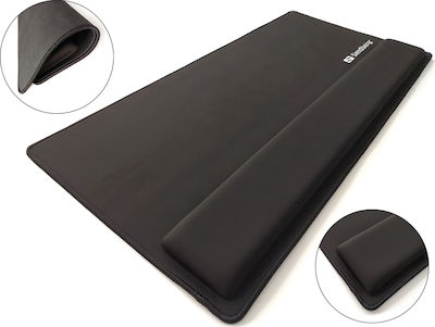 Sandberg Desk Pad Pro Mauspad XL 712mm mit Handgelenkstütze Schwarz