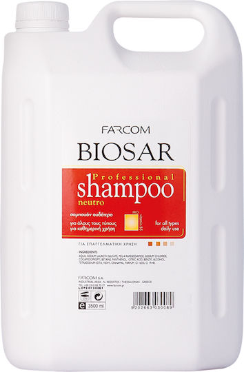 Farcom Biosar Neutro Shampoos for All Hair Types 3500ml