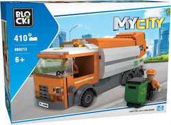 Blocki Τουβλάκια MyCity Garbage Truck για 6+ Ετών 410τμχ