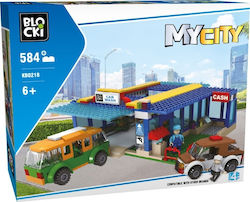 Blocki MyCity Car Wash for 6+ Years 584pcs