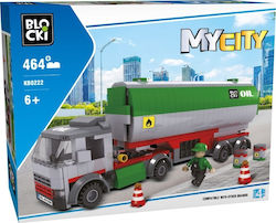 Blocki Building Block MyCity Tanker for 6+ years 464pcs KB0222