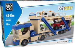 Blocki Building Block MyCity Tow Truck for 6+ years 424pcs KB0223