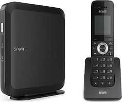 Snom M215 SC Cordless IP Phone with 6 Lines Black