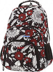 Polo Imagno Σχολική Τσάντα Πλάτης Γυμνασίου - Λυκείου σε Μπορντό χρώμα Μ28 x Π15 x Υ45cm
