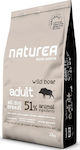 Naturea Naturals Adult 12kg Ξηρά Τροφή χωρίς Σιτηρά & Γλουτένη για Ενήλικους Σκύλους με Αγριογούρουνο