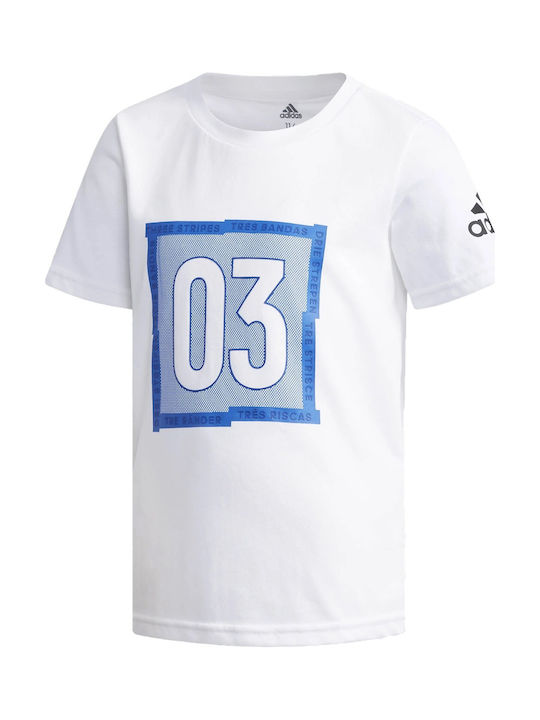 Adidas Kids' T-shirt White