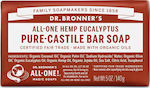 Dr Bronner's Bar Soap Eucalyptus Soap Bar 140gr