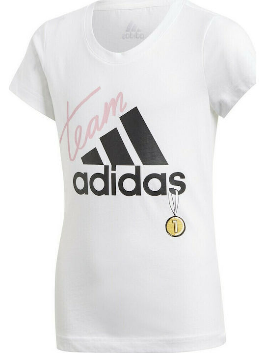 adidas Tricou pentru copii Alb Performance