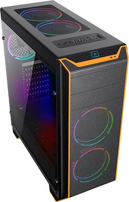 Supercase Thor TH06A Gaming Midi Tower Computer Case with Window Panel Black