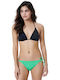 Bikini Slip with Ties Green