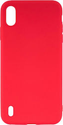 Senso Silicone Back Cover Red (Galaxy A10)