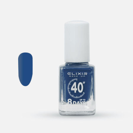 Elixir 40″ Bis Zu 8 Tage Glänzender Nagellack Schnelltrocknend Blau 299 13ml