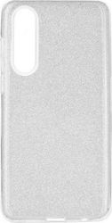 Forcell Silicone Back Cover Silver (Huawei P30)