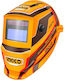 Ingco Electronic Welding Helmet Optical Field 92x42mm Orange