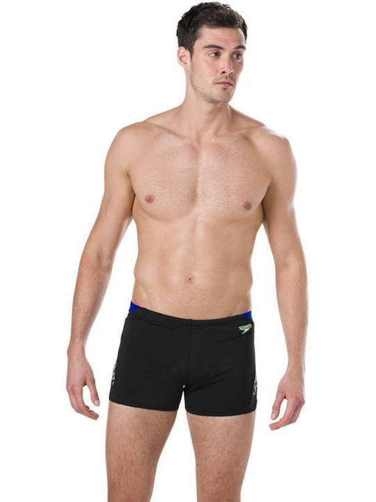 Speedo Boom Splice Men's Swimwear Shorts Black