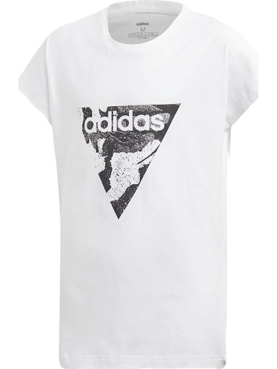 adidas Tricou pentru copii Alb Performance
