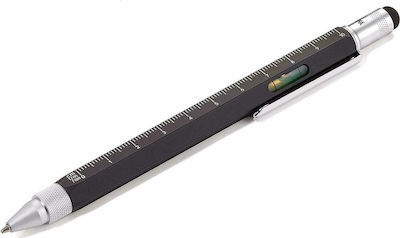 Troika Construction Ballpoint Pen Touchpen Μαύρο/Ασημί PIP20/BK
