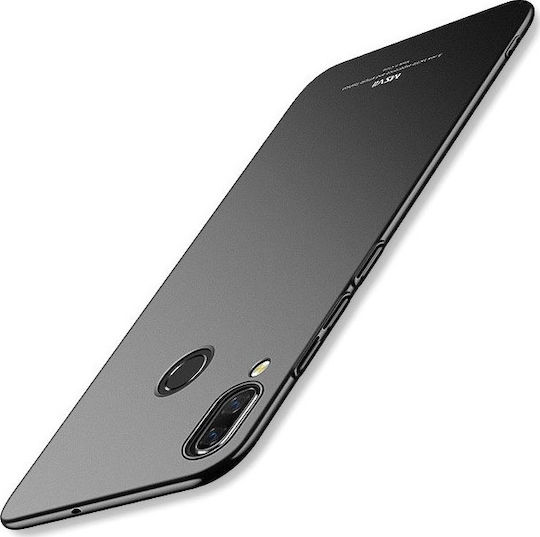 Umschlag Rückseite Kunststoff Schwarz (Huawei P Smart+)
