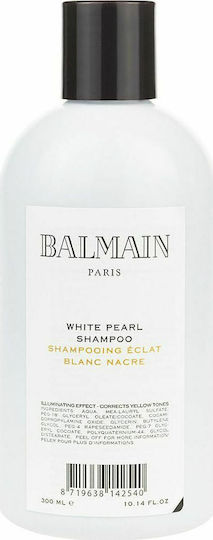 Balmain Paris Paris Illuminating White Pearl Sampon De Par Reconstrucție/Hrană Și Hidratare Pentru Toate Tipurile De Păr 300ml