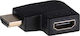 Akyga Converter HDMI female to HDMI male 1pcs AK-AD-45