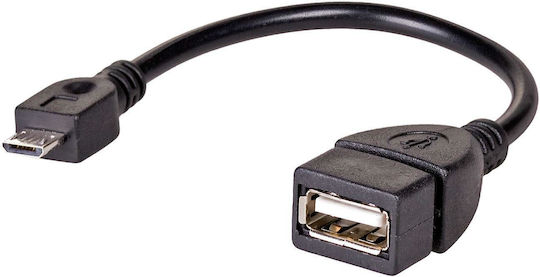 Akyga Konverter USB-A weiblich zu Micro-USB männlich 1Stück AK-AD-09
