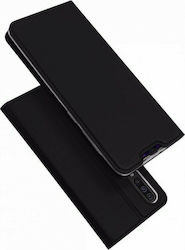 Dux Ducis Skin Pro Carte Piele artificială Negru (Galaxy A50)