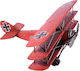 SP Souliotis Vintage Metallic Miniature Airplane 28x25x13cm