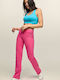 Bodymove Pantaloni de trening pentru femei Fuchsia